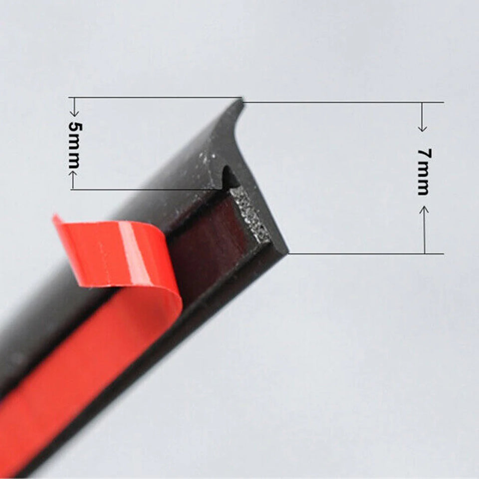 Rubber Car Seals Edge Sealing Strips Auto Roof Windshield Sealant Protector Window Seal Strip Weatherstrip 2 Meters