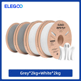 ELEGOO RAPID PLA+ Filament 1.75mm, 3D Printer Filament, Support 30-600mm/s Printing Speed, Compatible with Most FDM 3D Printers