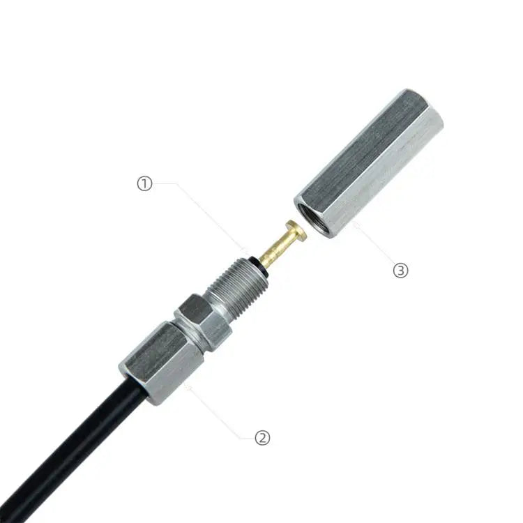 Electric Bicycle Scooter Hydraulic Brake Simple Oil Bleed Needle Pipe Maintenance Repair Tool Connector Lock Pipe Screw Bike