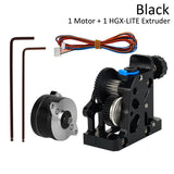 Dual Gear Extruder HGX-LITE-Extruder Hard Steel Reduction Gear With High Speed Motor for CR10 CR 10S Ender 3 V2 3D Printer Parts