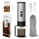 Wireless Electric Portable Espresso Coffee Machine For Car & Home Camping Coffee Maker Capsule Powder Travel