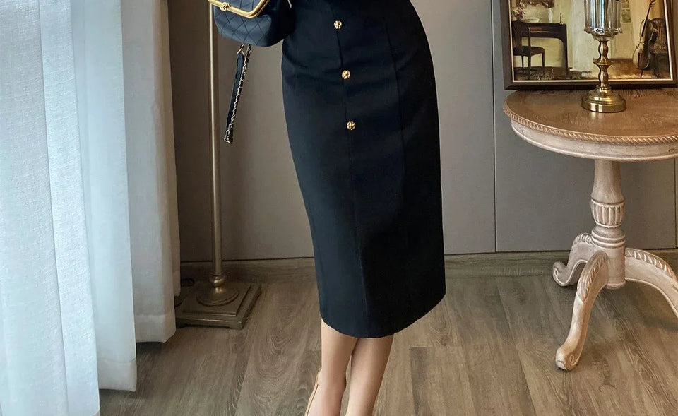 Long Sleeve Suits 2 Pieces Sets for Women Sexy Woman Outfit Office Clothing New Arrivals Vintage Festival Y2k Clothes Matching