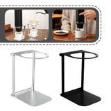 Foldable Portable Aluminum Alloy Coffee Drip Stand Universal Fit Espresso Machine Hand Pour-Over Maker for Camping Travel