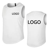 Men's sports vests, customize your number and logo, team uniforms, breathable and sweat-wicking lightweight sweatshirt tops