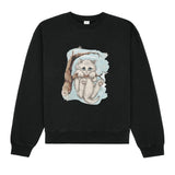 Opalite Kitten in Tree Sweatshirt 90s Nostalgia Playful Cat Crewneck Showgirl Gift Idea Clothes Unisex TS Opalite Music Pullover