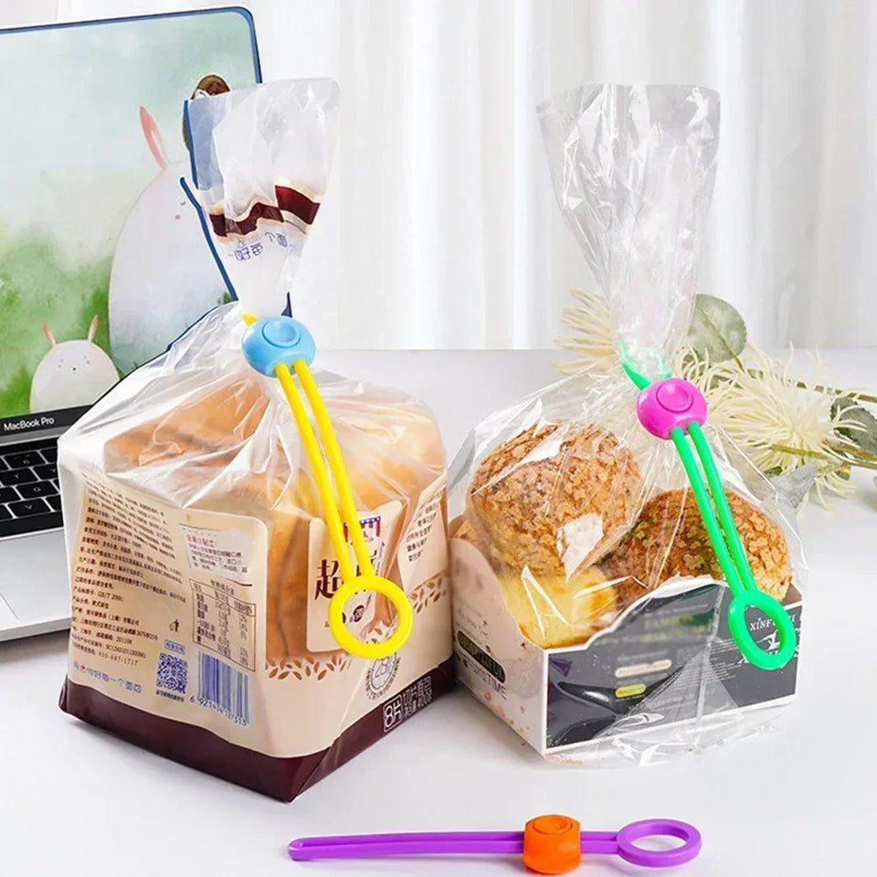 1/10pcs Portable Multifunctional Bag Storage Sealing Clips Snack Grain Preservation Snack Sealing Clips for Home Kitchen Office