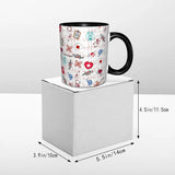 Pink Doctor Nurse Coffee Mugs DIY Customized Enfermera En Apuros Ceramic Milk Tea Mug Cup