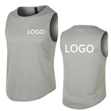 Men's sports vests, customize your number and logo, team uniforms, breathable and sweat-wicking lightweight sweatshirt tops