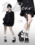 Japanese Retro Gothic Y2k Subculture Rivets Thick Heels High Heels Women's Shoes Sweet Lolita Shoes Spicy Girl