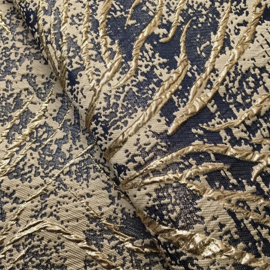 SJD LACE African French Tulle Brocade Lace Fabrics Damask Lace 2026 Latest Nigerian Gilding Jacquard for Women Party Dress 4318