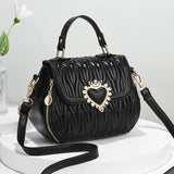 Women's Bag Fashion Lock Shoulder Square Women Handbags Casual Simple Handheld Diagonal Straddle Bag Shopping Messenger Bag