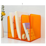 Acrylic File Organizer for Desk,File Holder for Home Office,Book Organizer for Letter,Document,Notebook,Binder,Purse,Mail
