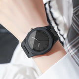 Casual Plastic Strap Women Quartz Wristwatch Fashion Simple Dial Quartz Watches For Ladies Clock Reloj Mujer (Without Box)