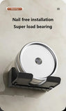 Hair Dryer Holder Wall Mount Suction Cup Bathroom Organizer Wall Mount Hairdryer Holder Straightener Stand Rustproof
