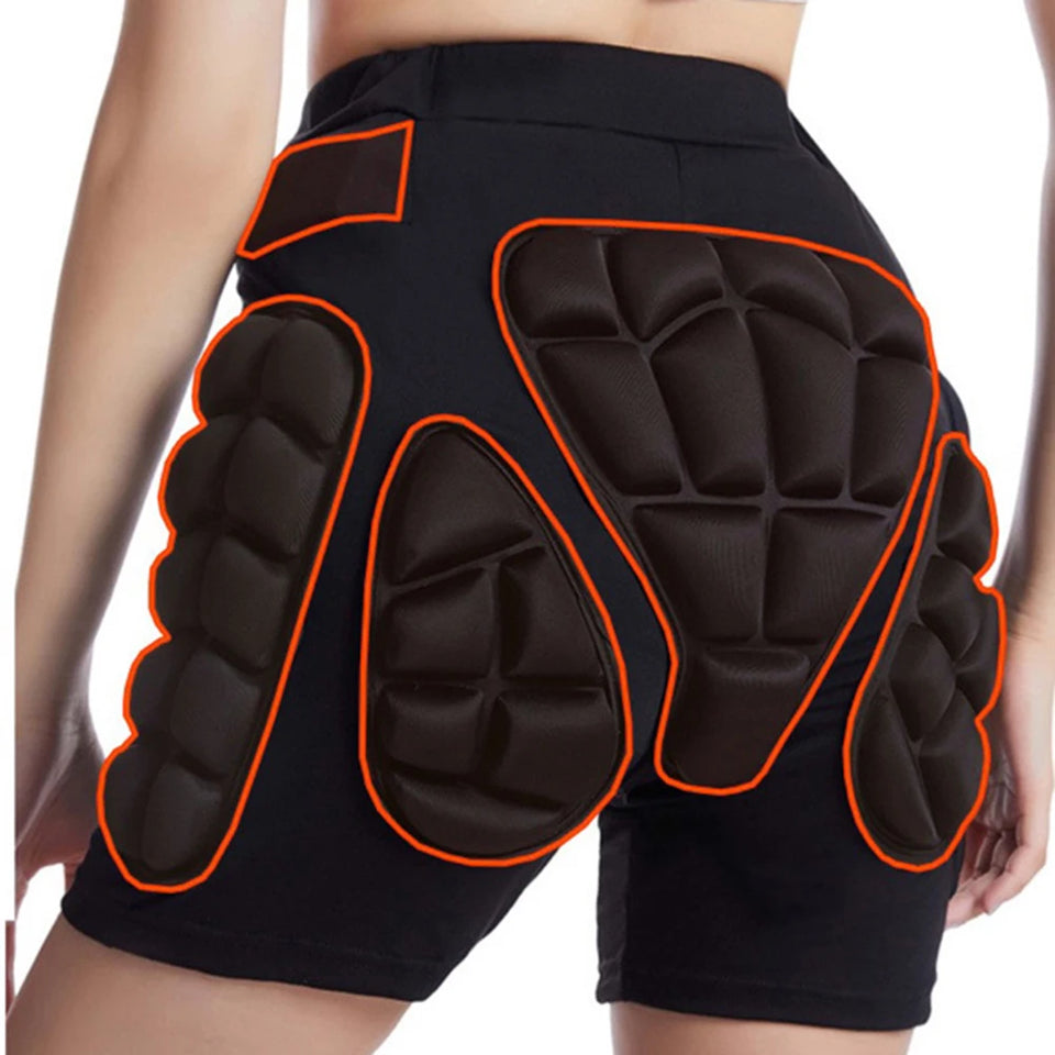 3D Snowboard Butt Pad Guard Winter Skating Protective Hip Pad Snowboarding Impact Shorts Ski Ice Skating Roller Snowboard Gear
