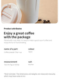 Collapsible Coffee Filter Portable Stainless Steel Drip Coffee Tea Holder Funnel Basket Reusable Tea Pot Holder Coffee Dripper