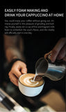 Kitchen Powerful Stirrer Milk Frother Handheld Foam Maker for Lattes Whisk Drink Mixer Coffee Electric Rechargable Egg Beater