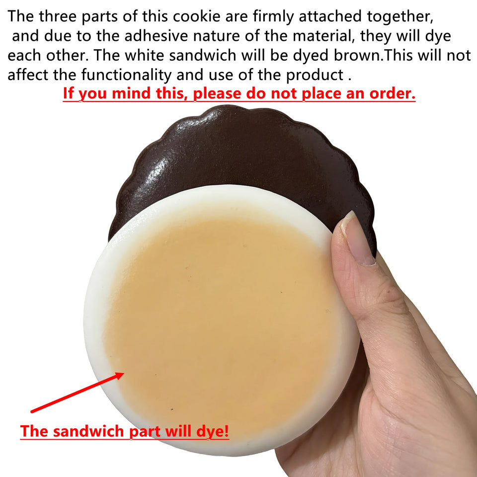 Squishy Simulated Cake Squeeze Toy Stress Relief Slow Rising Sensory Fidget Toys for Anxiety ADHD Autism Kids Adults ASMR Fun