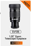 SVBONY Variable Universal Camera Adapter Support Max 42mm Outside Diameter Eyepiece for SLR & DSLR Camera And Eyepiece SV112