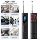 Wireless Camera Detectors 5 Levels Adjustable Sensitivity GPS Detector 25H Working Time for Travel Hotel Car for Office Bathroom