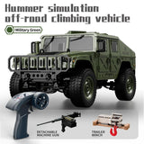 New JJRC C8835 RC Car Simulation 4x4 All-terrain RC Off-road Climbing Car Electric Remote Control Car Model with Light Toy Gift