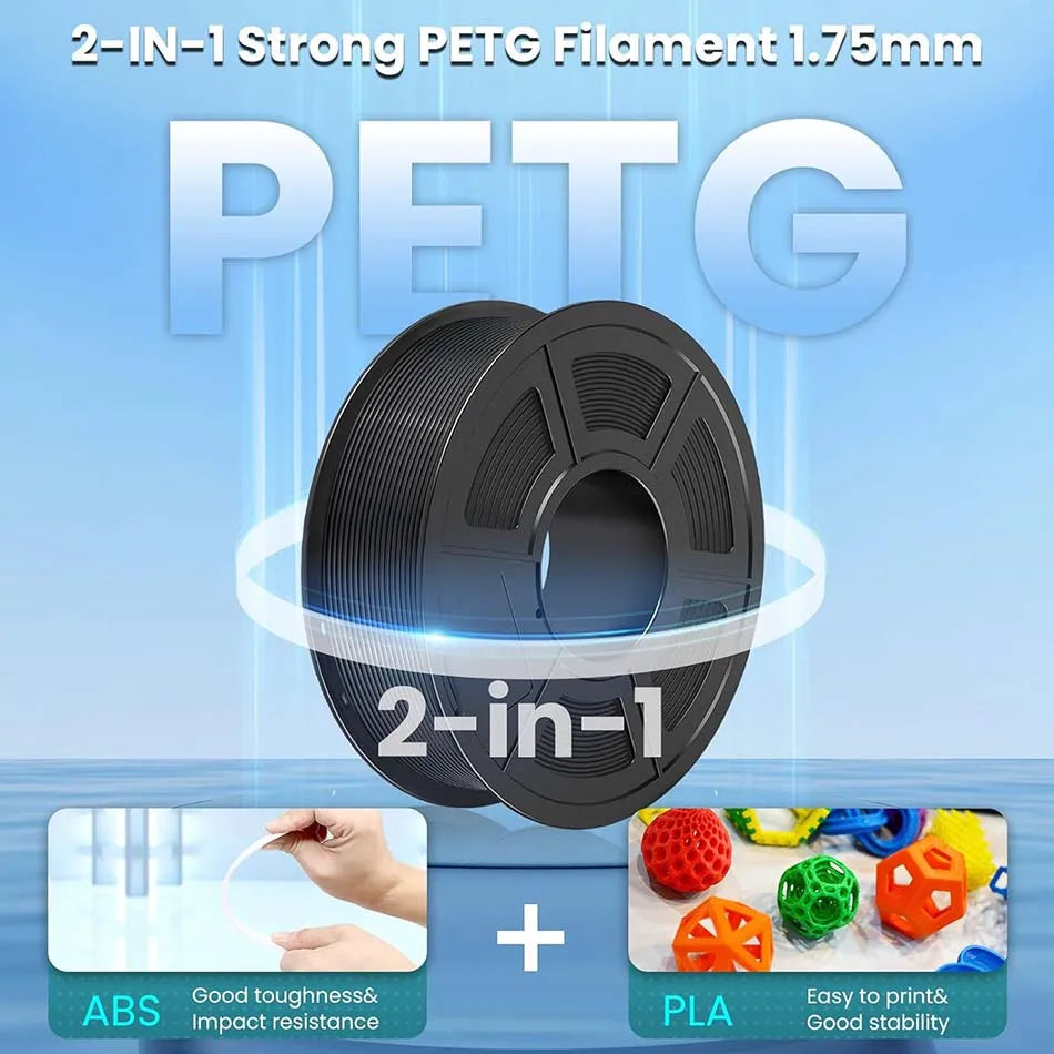 JAYO PLA /PLA Matte /ABS/PETG/PLA Plus 3D Printer Filament 5KG/Roll 1.75mm 3D Filament Large Spool Neatly Wound Filament