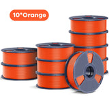 SUNLU Official Filament 10kg PETG filament 1.75mm 1kg/roll 10 Spool 3D Printer Filament PLA/PETG/Silk/ABS/TPU For Bambu Creality
