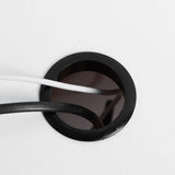 Computer Desk Cable Grommets Wire Hole Cover Cabinet Vent Decorative Ring Cable Outlet Port Furniture Hardware Desk Organizer