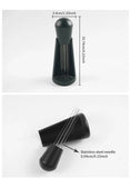 Espresso Coffee Stirring Tool, Coffee Powder Stirrer, Needle Distributor, Wood Handle, Barista Hand Distribution Tool