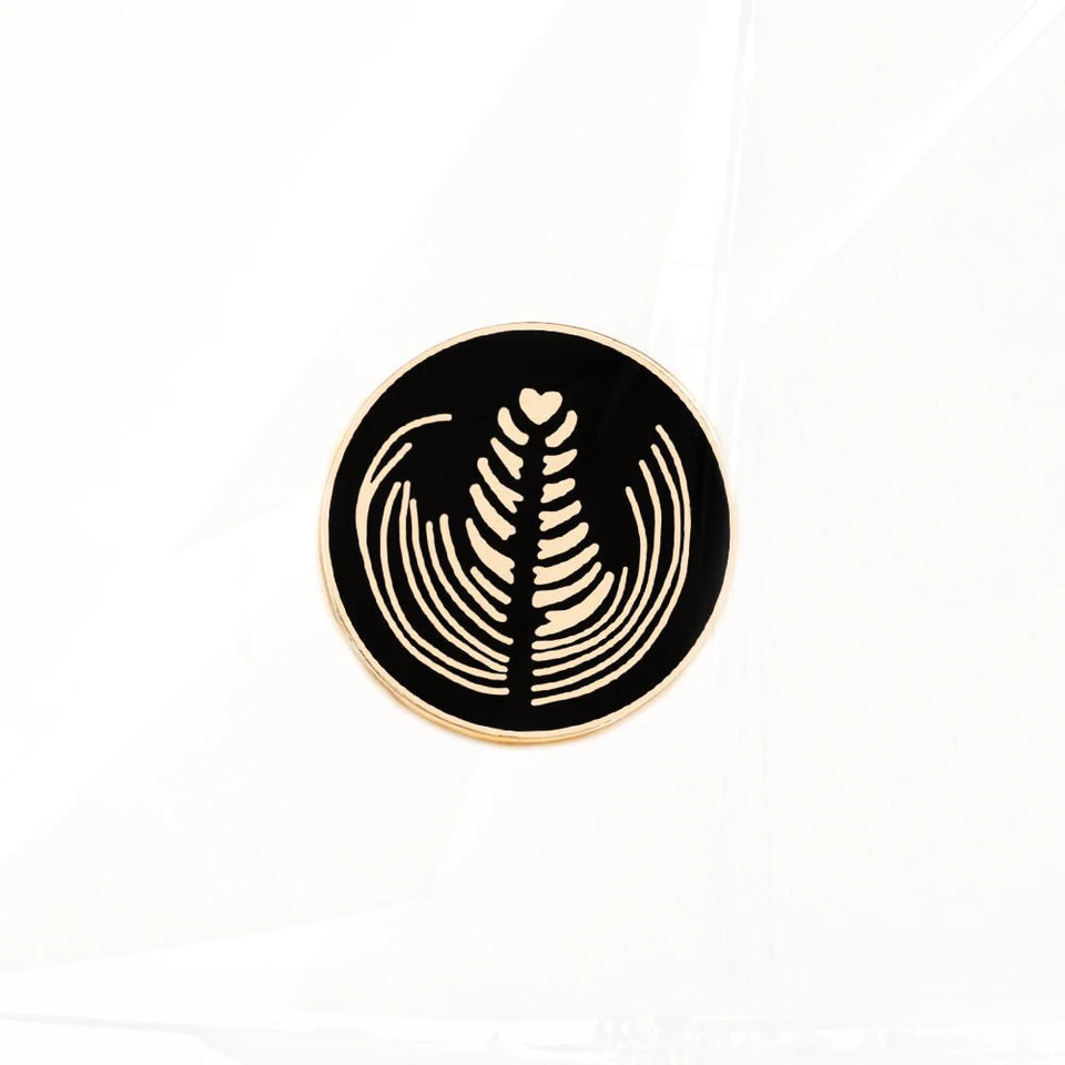 for Barista Vintage Rose Tea Latte Americano Pines Coffee Machine Mini Coffee Bean Badge Jewelry Coffee Collection Enamel Pins