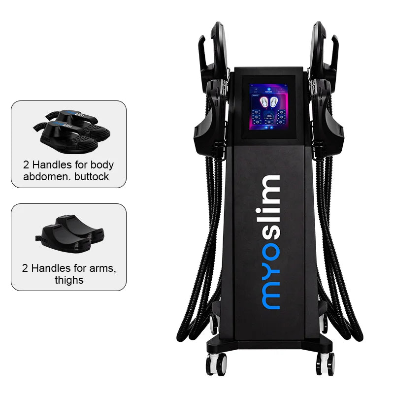 Professional Myoslim RF Machine EMS Body Sculpting Machine EMS Fat Burning EMS Slimming Muscle Stimulator