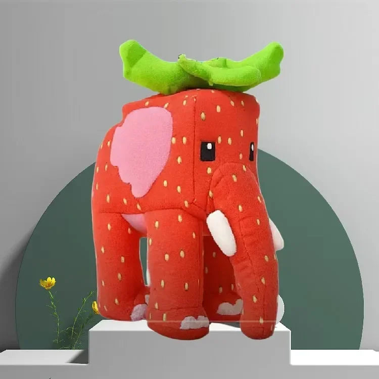 Steel a Brainrot Game Plush Toy Game Peripheral Toys Strawberry Elephant House 9 Doll Cute Soft Plush Toy Children's Gift