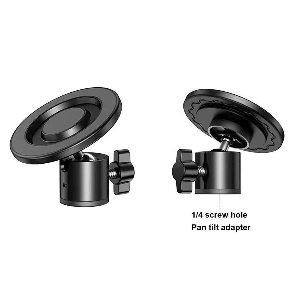 Cellphone Magnetic Base With 1/4 Screw Hole For MagSafe 13 14 15 Pro Phone Stand Magnet Car Phone Holder Accessories