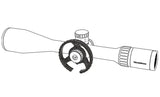 Vector Optics Scope Universal Big Side Wheel Scopes Parallax Adjust Side Wheels 3 Types Aluminum Alloy Sidewheel to Choose From