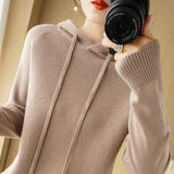 Hoodies And Sweatshirts Long Sleeve Sweaters For Women Wool Clothing New Arrivals Knitted Jumpers Female Outerwears Fashion Tops