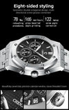 CHENXI Business Quartz Man Wristwatch Multi-function Luminous Calendar Men's Watches Waterproof Chronograph Stop Watch