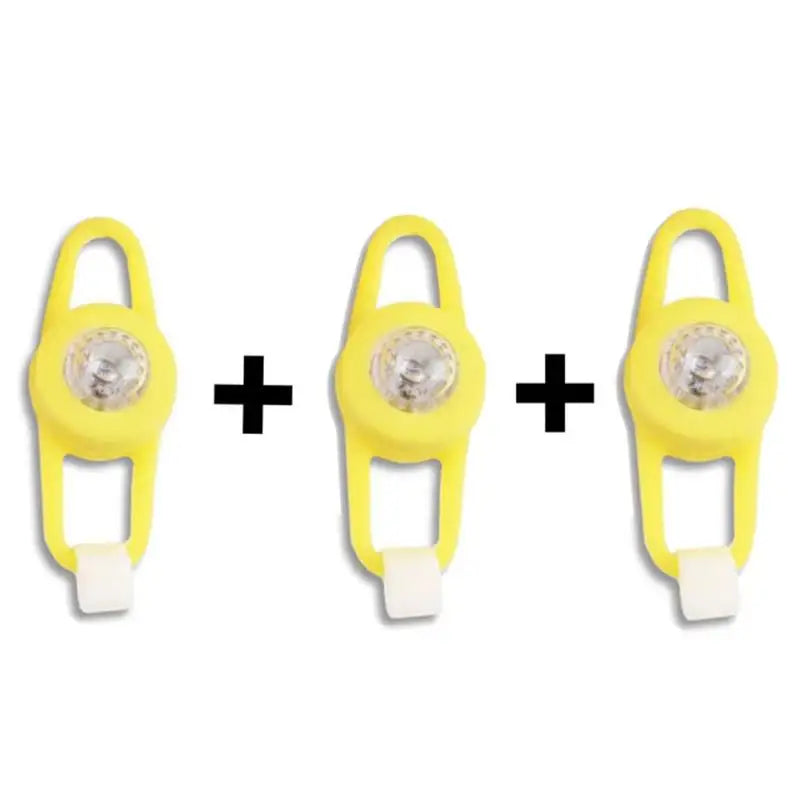 Bicycle Bell Black/Yellow Duck Cartoon Little Ducks Helmet Head Light Shining Duck Bicycle Bells Handlebar Bicycle Accessories