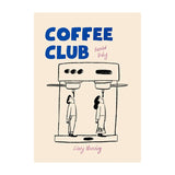 Coffee Diver Poster Coffee Canvas Painting Trendy Kitchen Gallery Print Wall Art Picture for Home Decoration Coffee Lover Gift