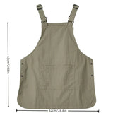Japanese Waterproof Outdoor Barber, Coffee Shop, Catering Workwear Apron, Unisex Household Kitchen Workwear