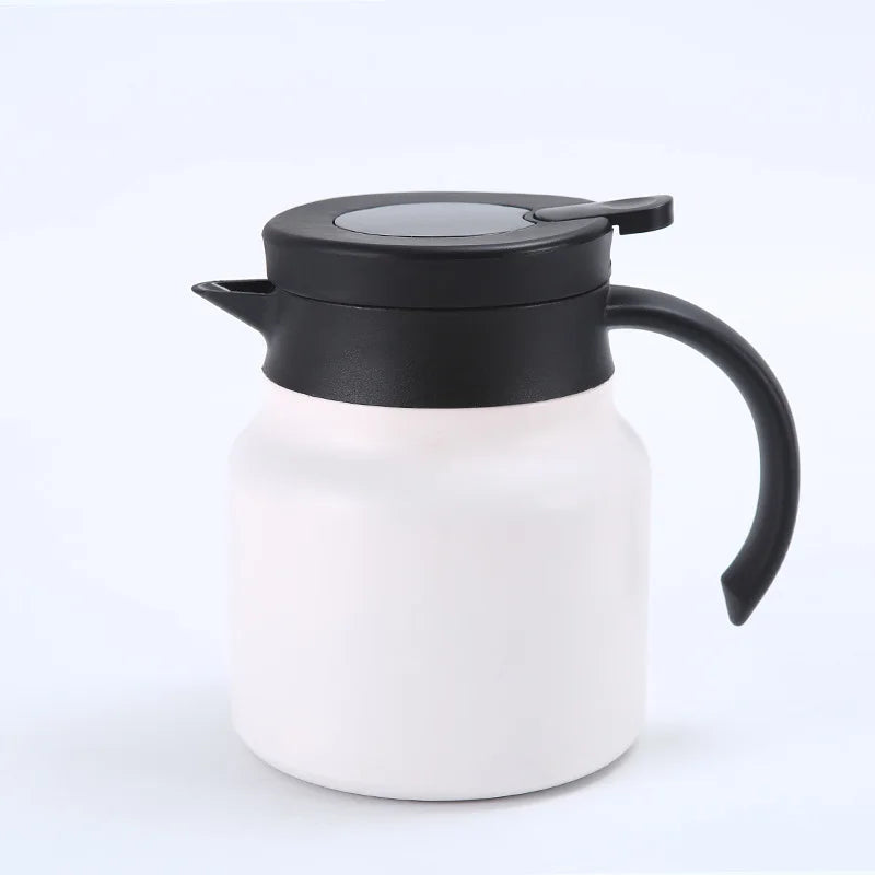 800 Large-capacity Kettle Coffee Pot Thermal Insulation Portable Teapot Coffee Filter Coffeeware with Temperature Display