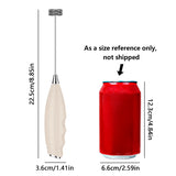 Handheld Milk Frother Foam Maker For Latte Mini Whisk Coffee Cappuccino Frappe Matcha Hot Chocolate Egg Beater Drink Mixer