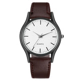 Classic Lovers Watches Men Women Casual Leather Strap Quartz Men's and Women's Pair Quartz Watch Gift High Quality