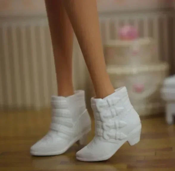 Doll toy accessories shoes high heels black shoes for your BB dolls BBIA31