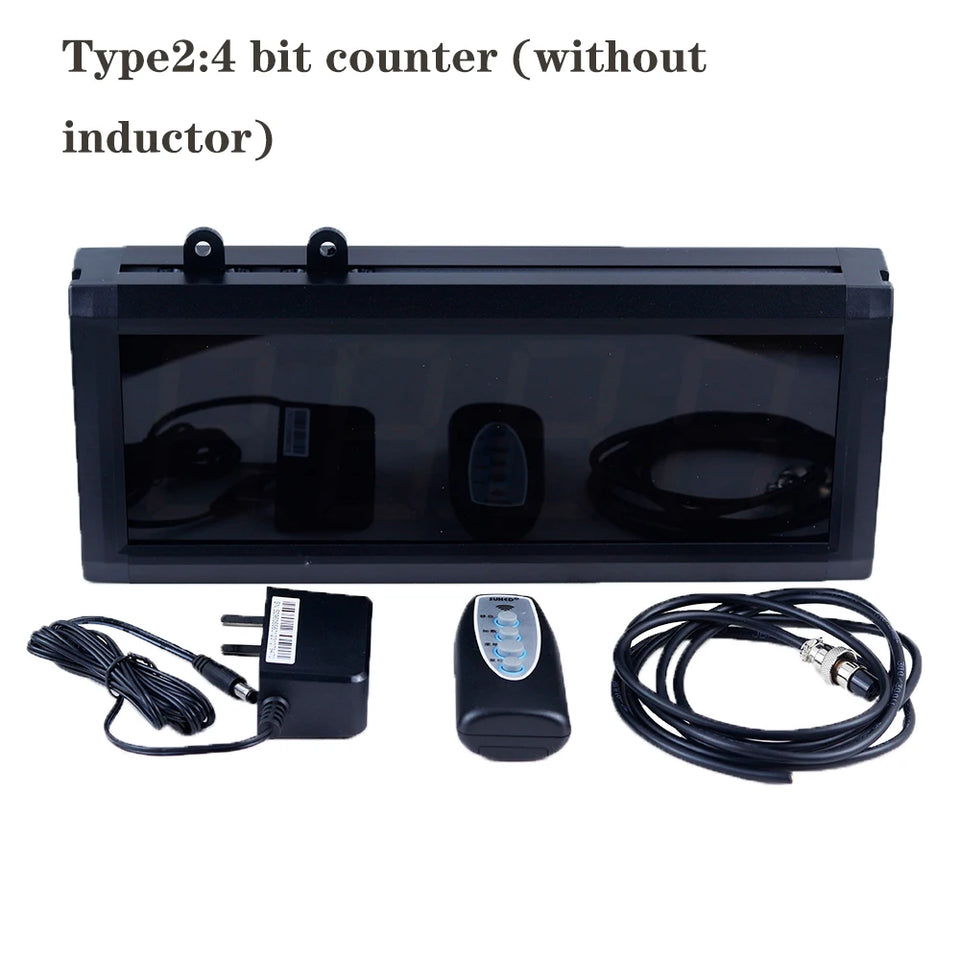 LED Digital Large Screen Electrostatic Induction Counter Infrared Automatic Production Line Pipeline Counting Electronic Counter