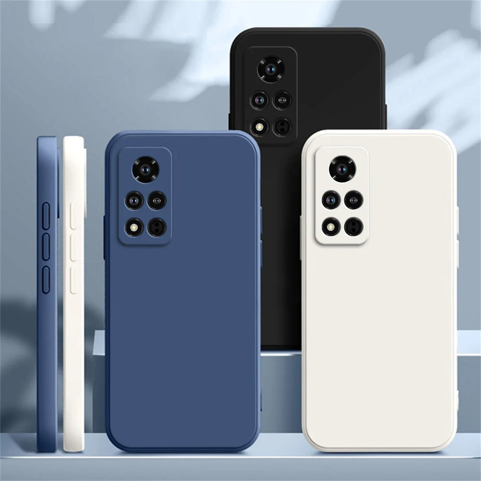 Luxury Original Phone Case for Xiaomi Mi 10T Pro Soft Square Liquid Silicone Camera Protection Covers Xiaomi Mi10T Pro Fundas