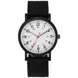 YIKAZE Military Men's Watches Luminous Shock Resistant Men Sports Watches Canvas Strap Simple Outdoor Quartz Wristwatch for man