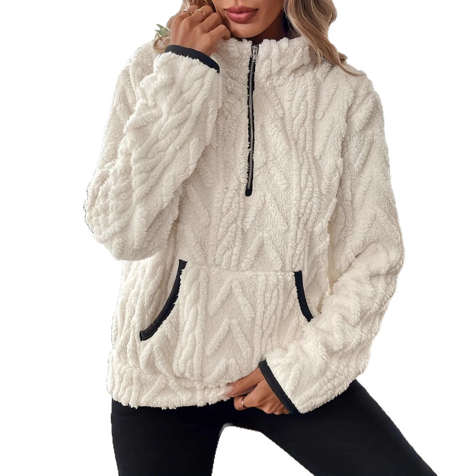 Casual Loose Sweatshirts For Women 2025 Winter Designer Women's Long Sleeve Sweatshirt Pullovers Vintage Female Tops Streetwear