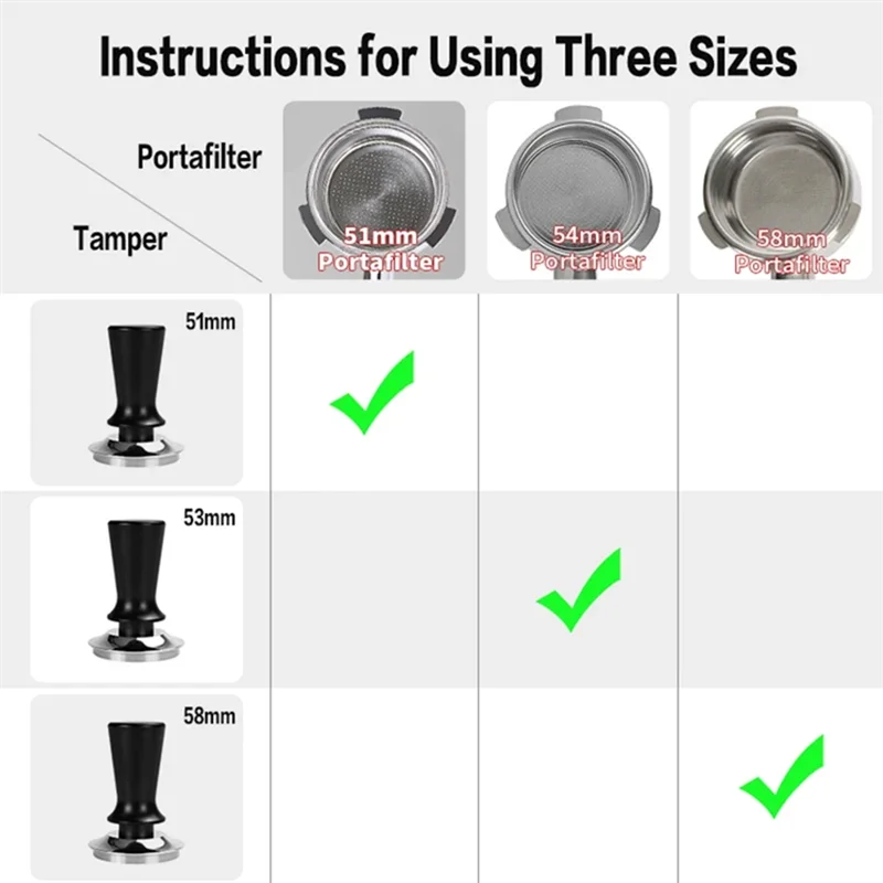 B84B-Coffee Tamper Constant Coffee Tamper Constant For Espresso Machine Accessories Tools