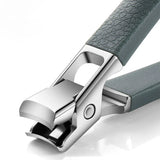 New Stainless Steel Nail Toenails Clippers Cutter With Anti-Splash Cover Sharp Trimmer Pedicure Care Professional Nail File