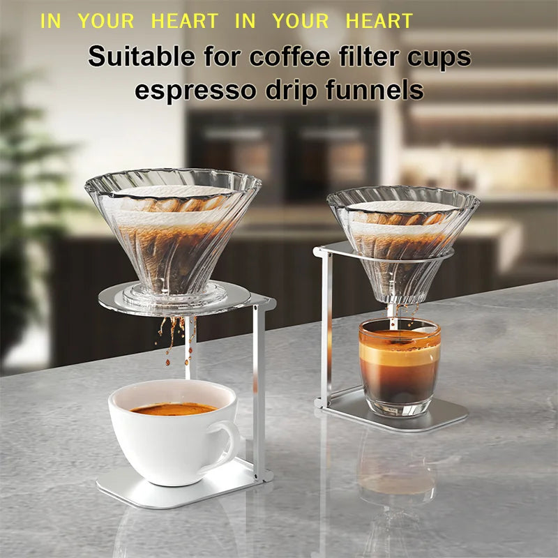 【X】Coffee Maker Stand, Portable & Foldable Espresso Machine Stand, Office Coffee Stand With Base